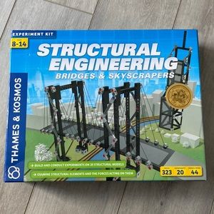 Structural Engineering Bridges and Skyscrapers - Building set. Never built.